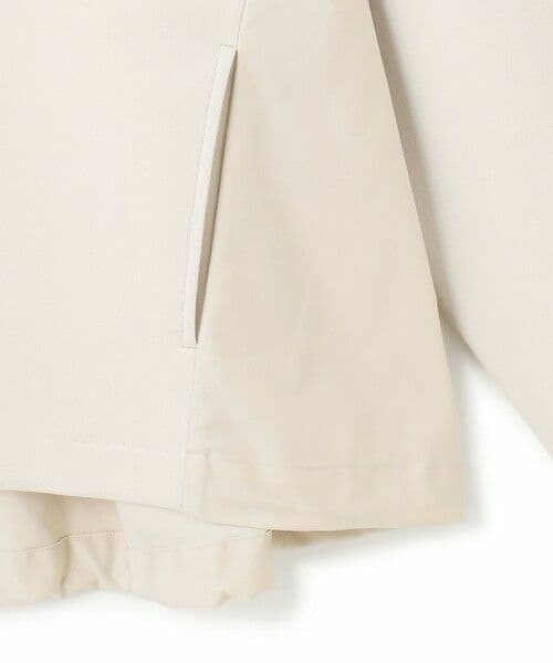 23区【洗える】コットンエアー ギャザー ライトアウター