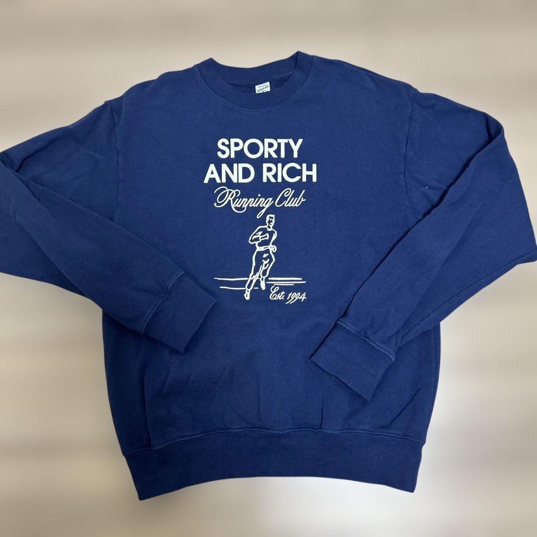 新品未使用　スポーティアンドリッチ　スウェット