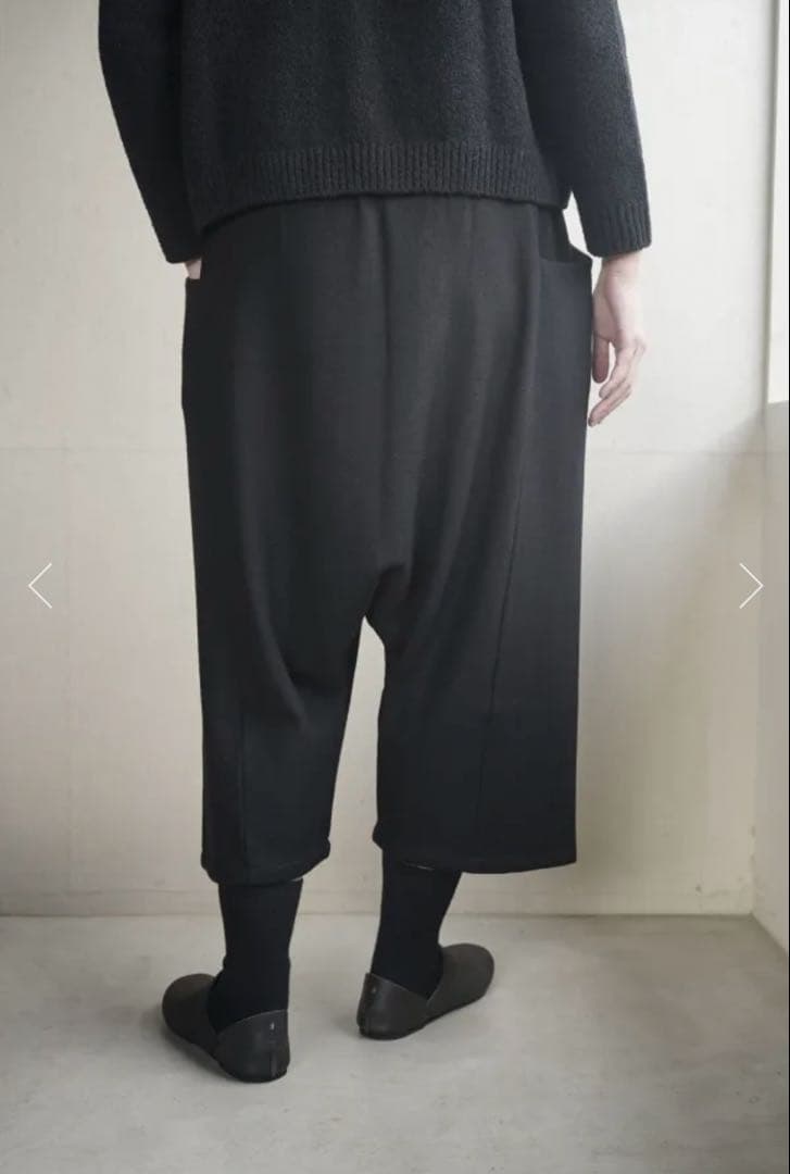 evameva wool sarrouel pants 【未使用】
