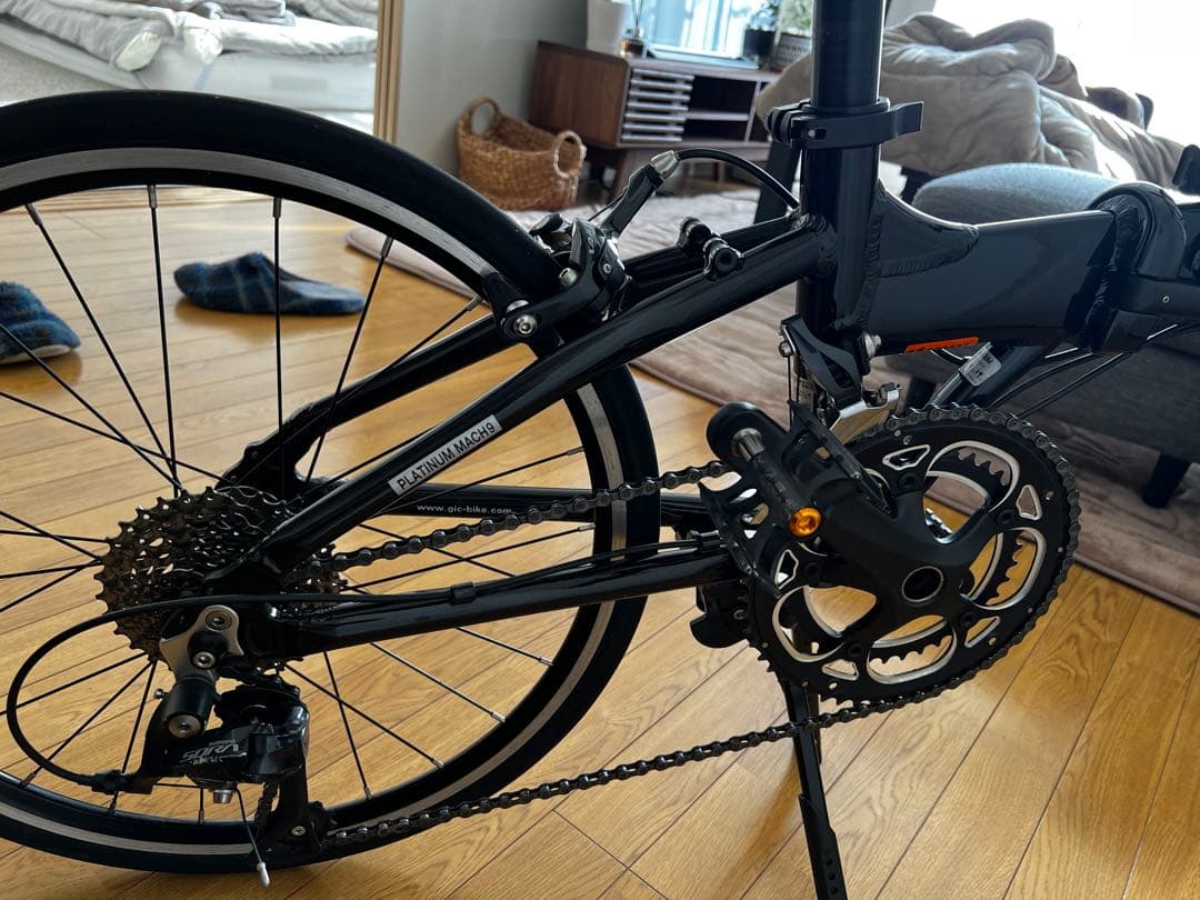 Renault Match9 Platinum 折りたたみ自転車 黒