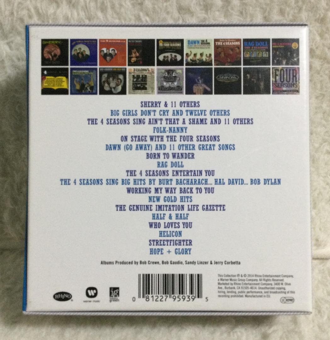 洋楽 Frankie Valli & The Four Seasons Box