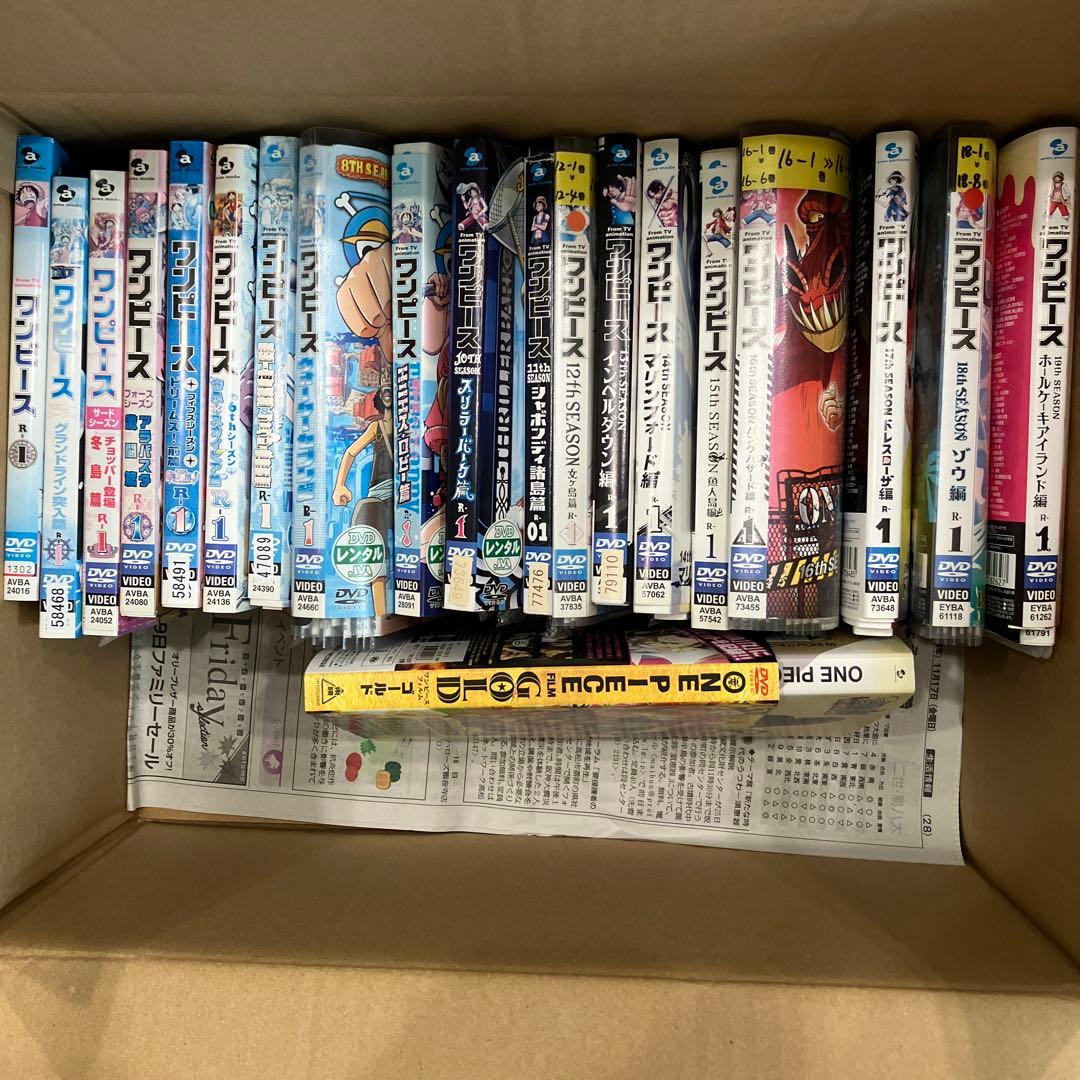 ワンピース1st〜19th +劇場版等27枚　全巻　セット DVD
