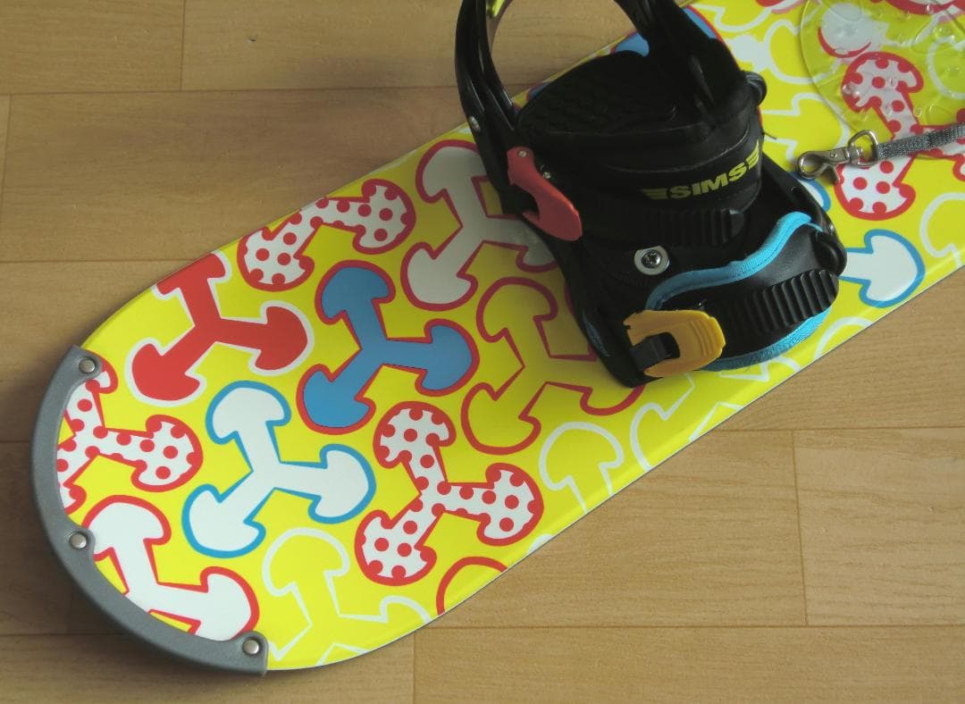 ■■1月限定■送料無料■PERLE■子供用スノボセット■130/23■WAX済■