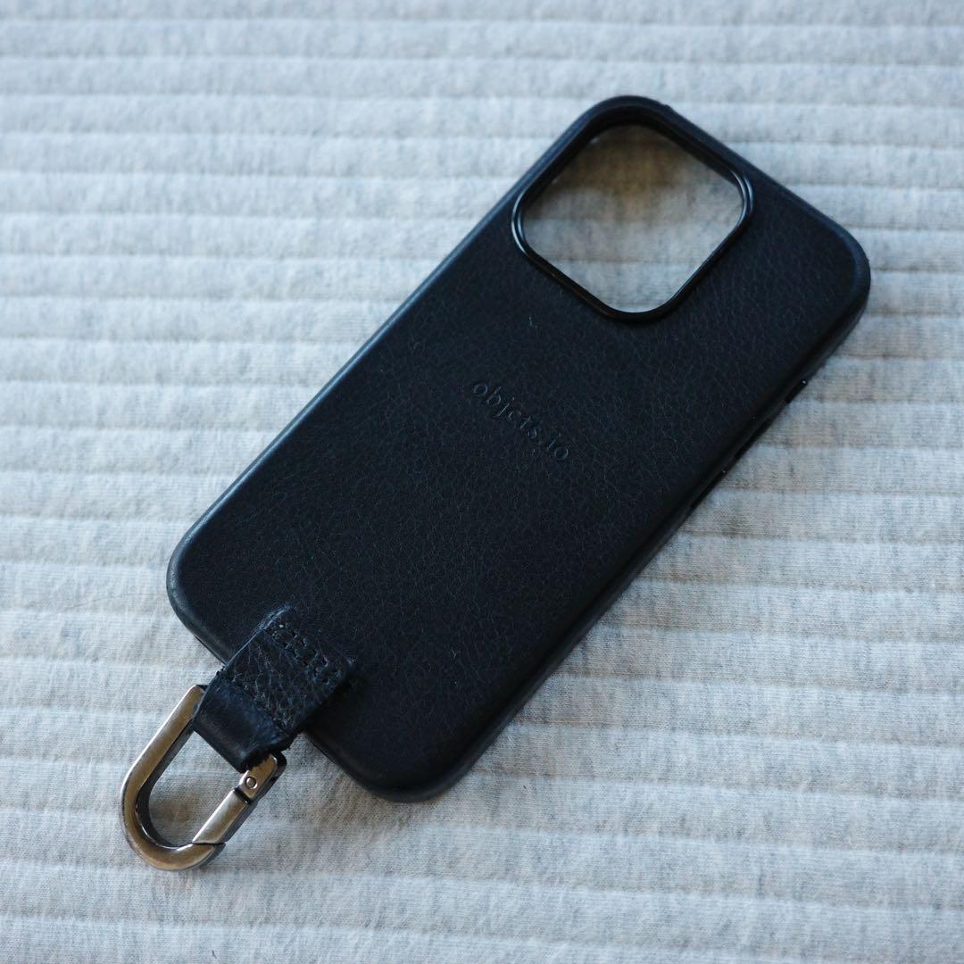 【objcts.io】 iPhone 15 pro用 ケース+カードケース