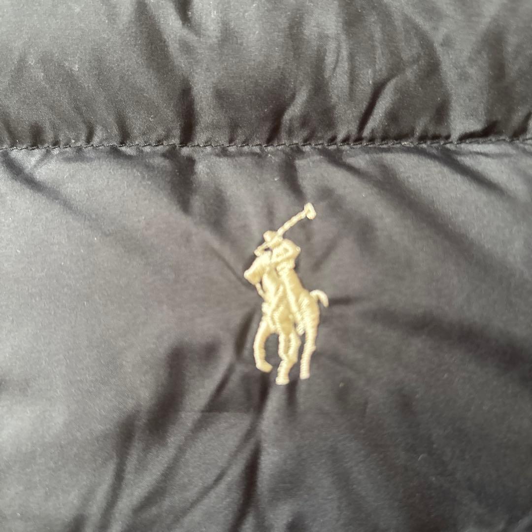 【美品】Ralph Lauren 黒ダウンベスト　S