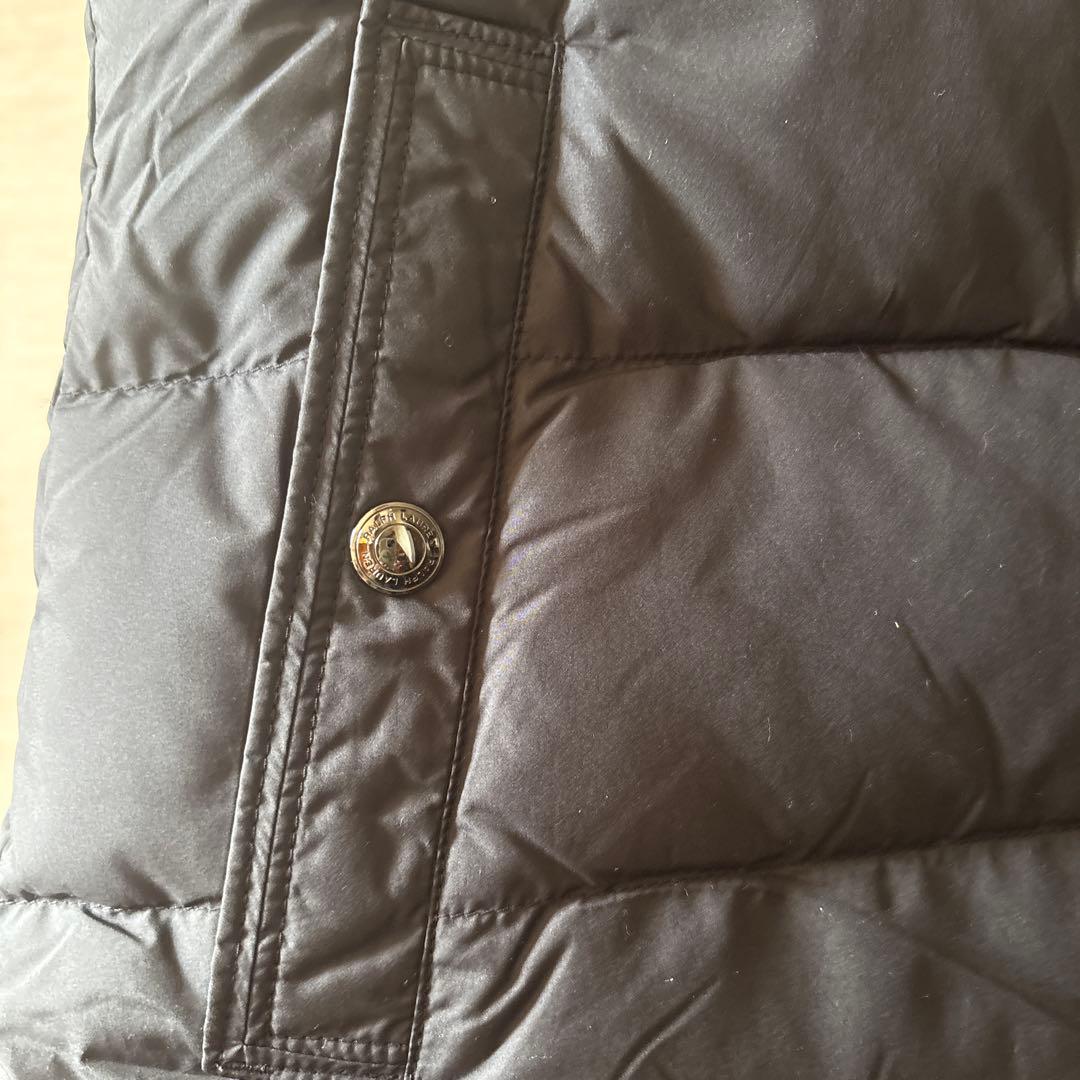【美品】Ralph Lauren 黒ダウンベスト　S