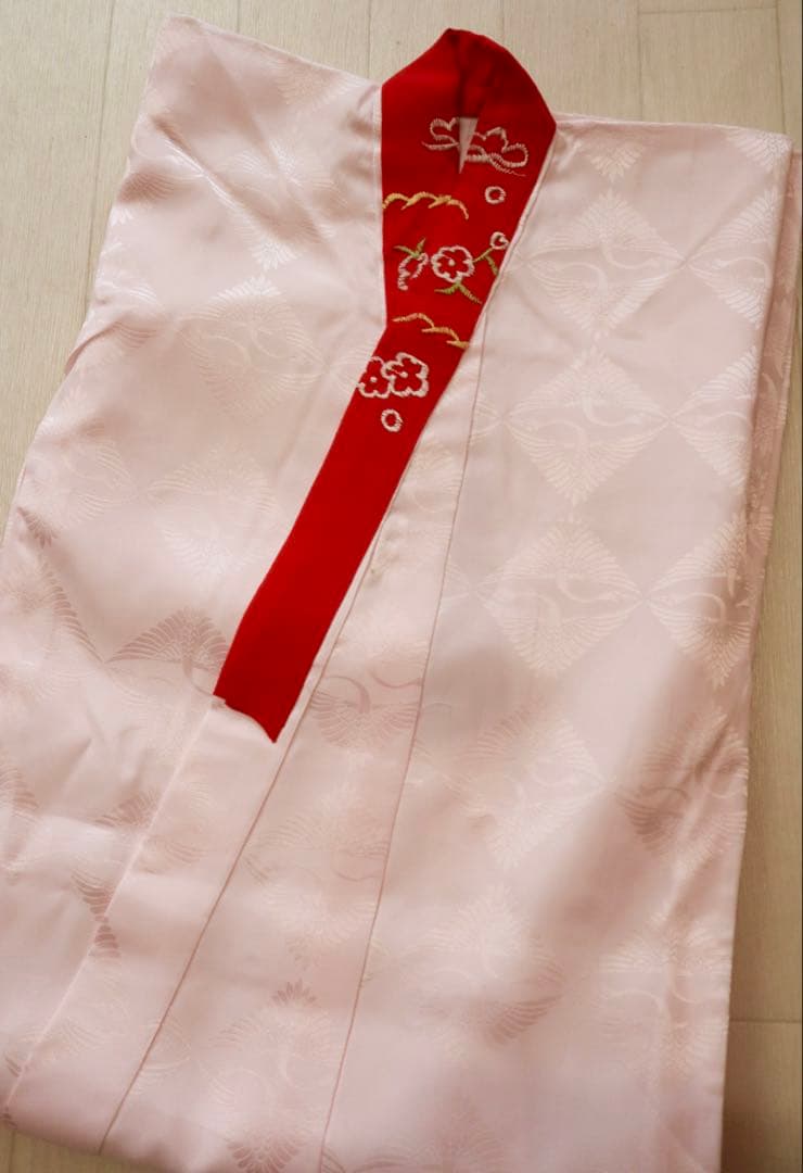 新品未使用　正絹　総絞り　被布　3歳　着物　一つ身　フルセット