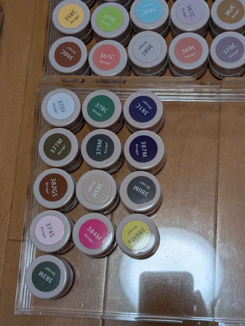 リッカジェル　333色セット　ネイルサロン開業