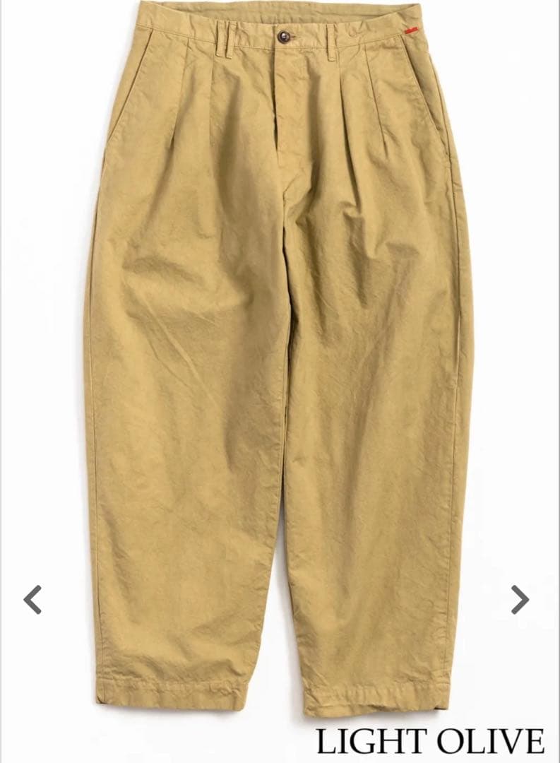 パンツ ANACHRONORM STANDARD TUCK WIDE TROUSERS