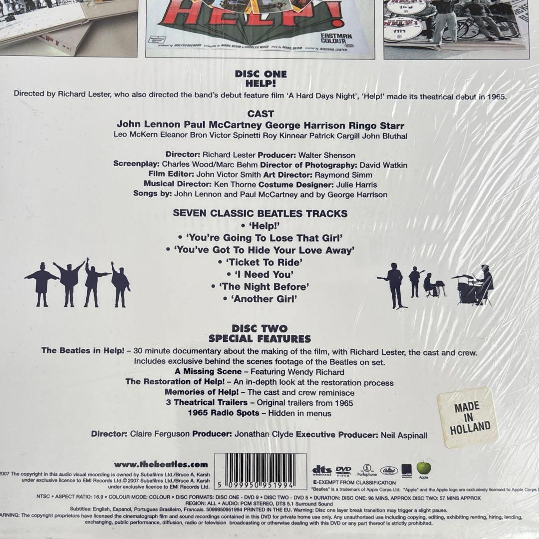 未使用THE BEATLES HELP! DVD DELUXE EDITION