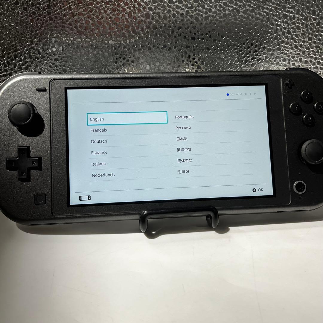 【液晶美品】Switch Lite ディアルガ パルキア 本体 ポケモン 動作品