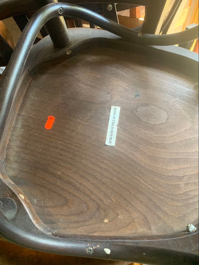 チェコの木製ダイニングチェア 10脚セット