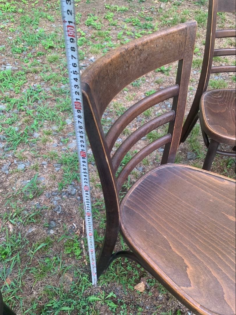 チェコの木製ダイニングチェア 10脚セット