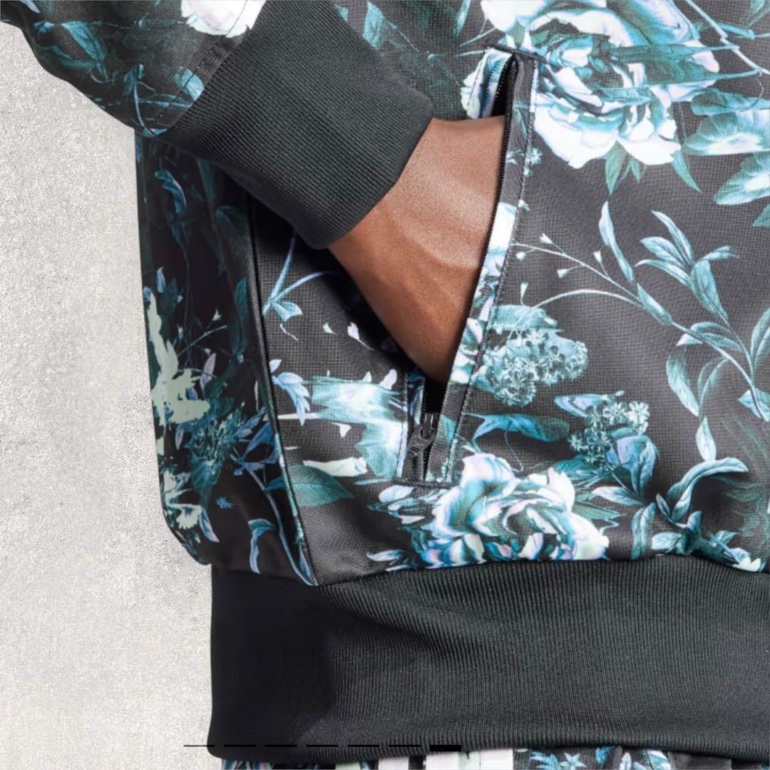 新品未使用 adidas フラワーファイヤーバード トラックジャケット M