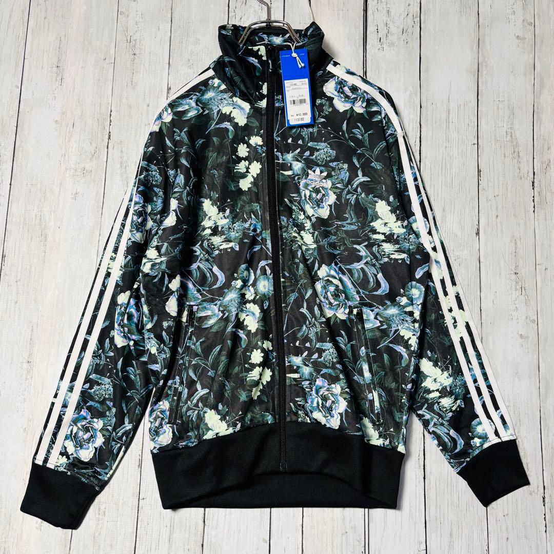 新品未使用 adidas フラワーファイヤーバード トラックジャケット M
