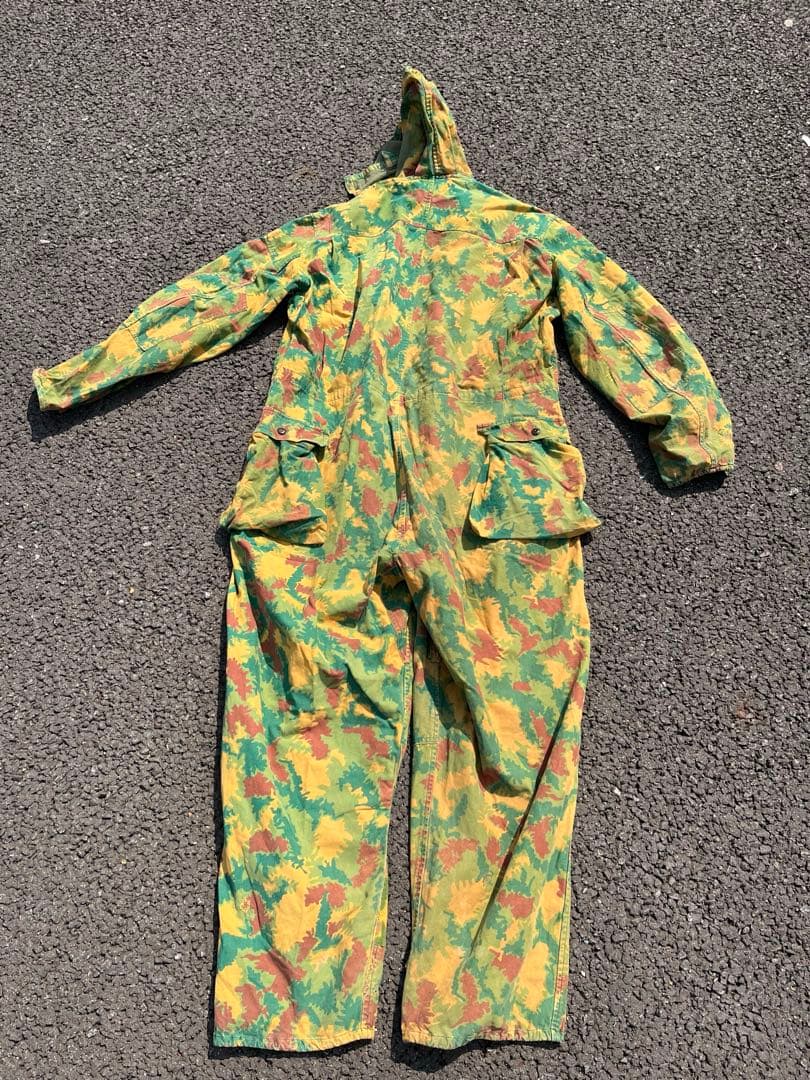 ハンガリー軍　珍しい　ヴィンテージ　迷彩つなぎ