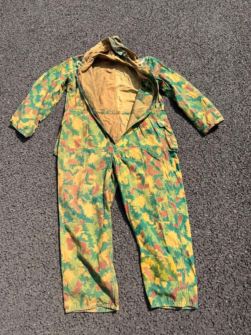 ハンガリー軍　珍しい　ヴィンテージ　迷彩つなぎ
