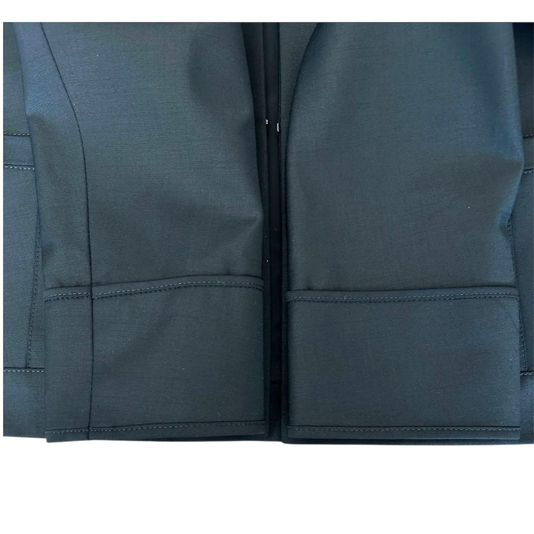 美品✨セオリーリュクス ノーカラー ジャケット エグゼクティブ 濃紺　38