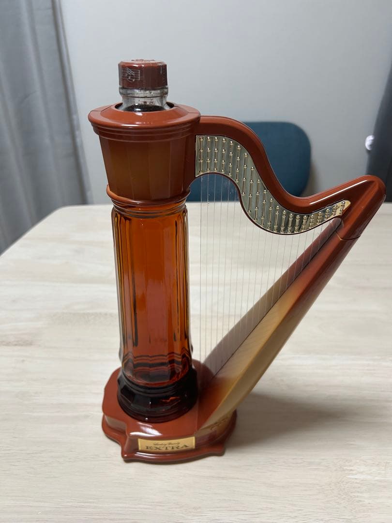 専用　箱付き Suntory EXTRA ブランデー ハープ型ボトル