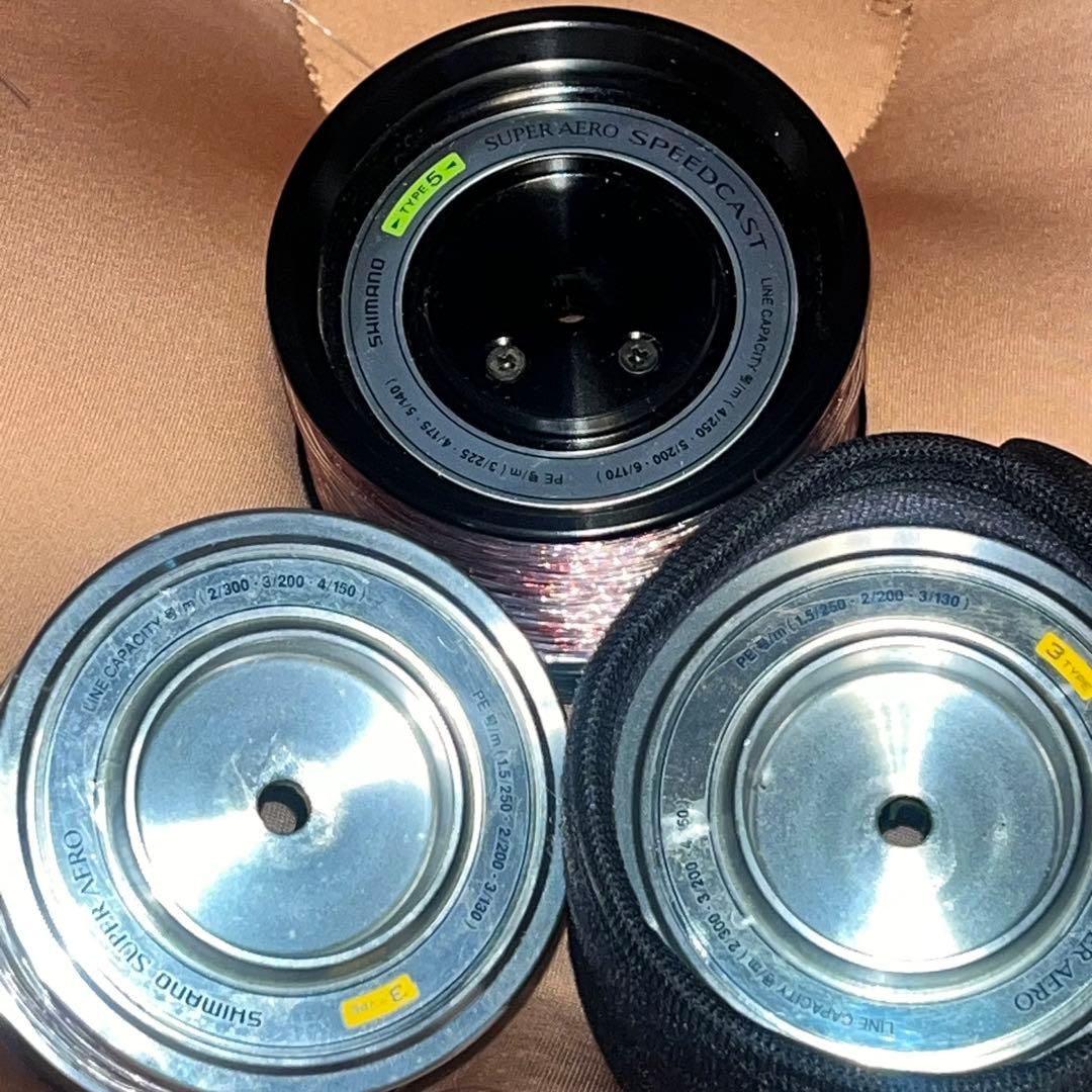 SHIMANO シマノ パワーエアロ タイプ3 5スプール SA257 SA28