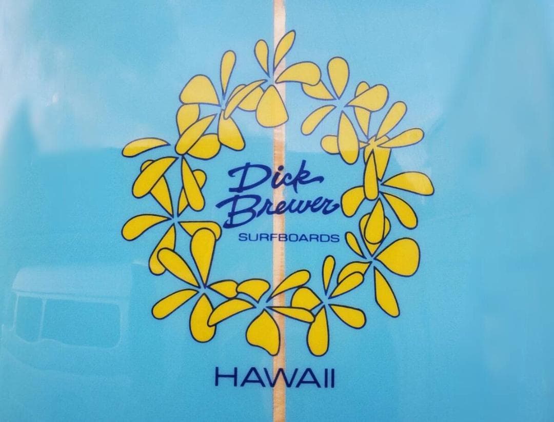 9'6　22 1/2ｘ2 7/8　ディック　ブリューワー　本人シェイプ