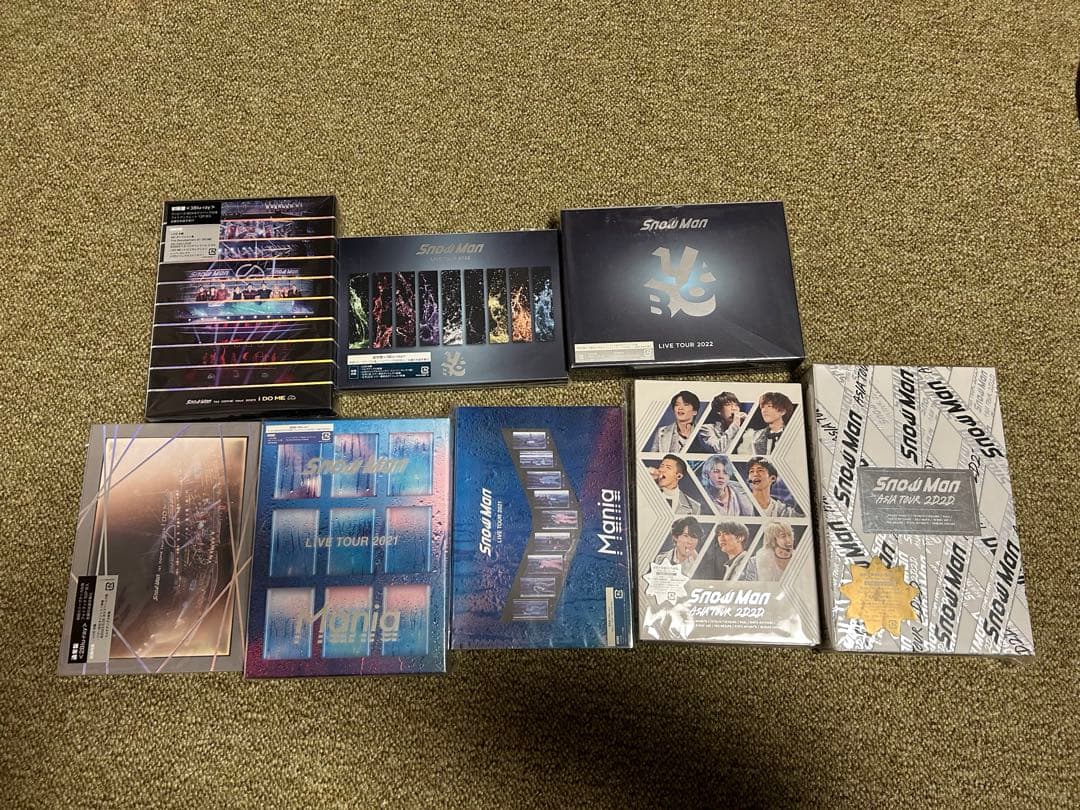  Man ライブBlu-ray8点