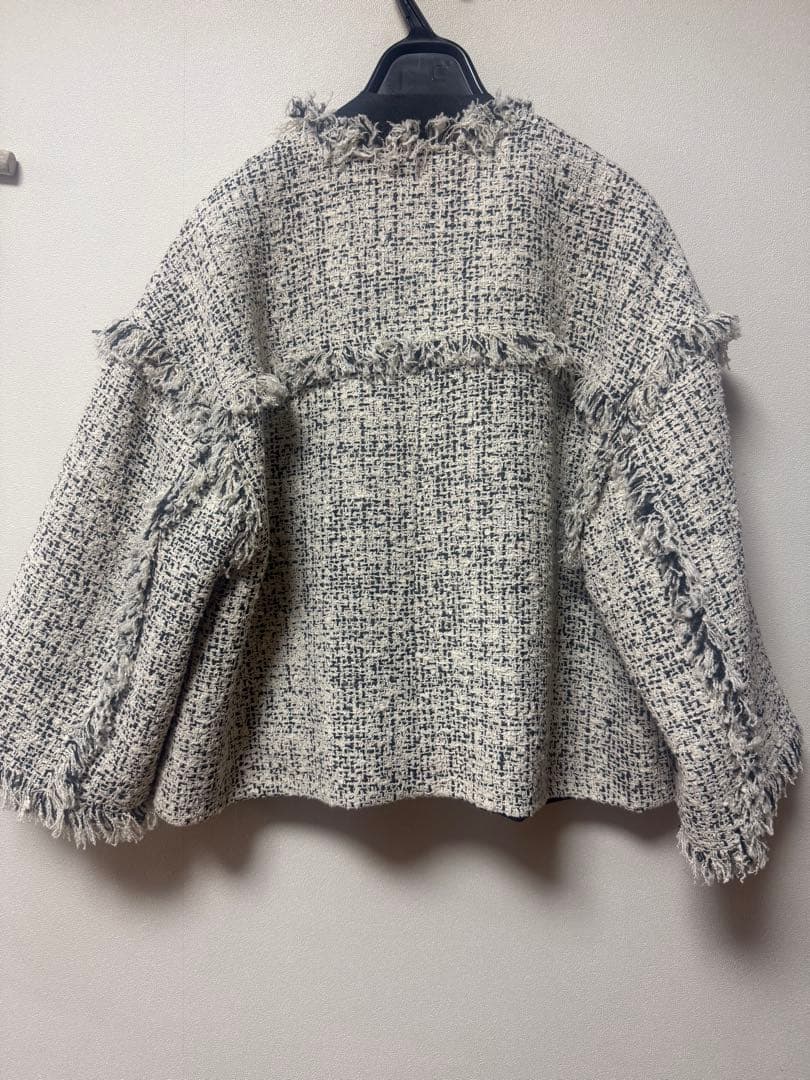 しの　デパリエ　DE'PARISILLE ツイードジャケット サイズ38