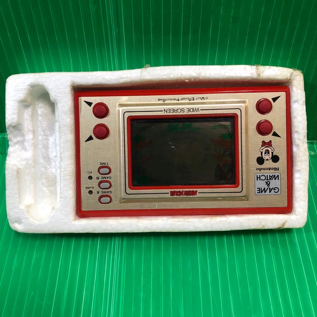 ゲーム&ウォッチ ミッキーマウス 箱•説明書付き Nintendo 任天堂