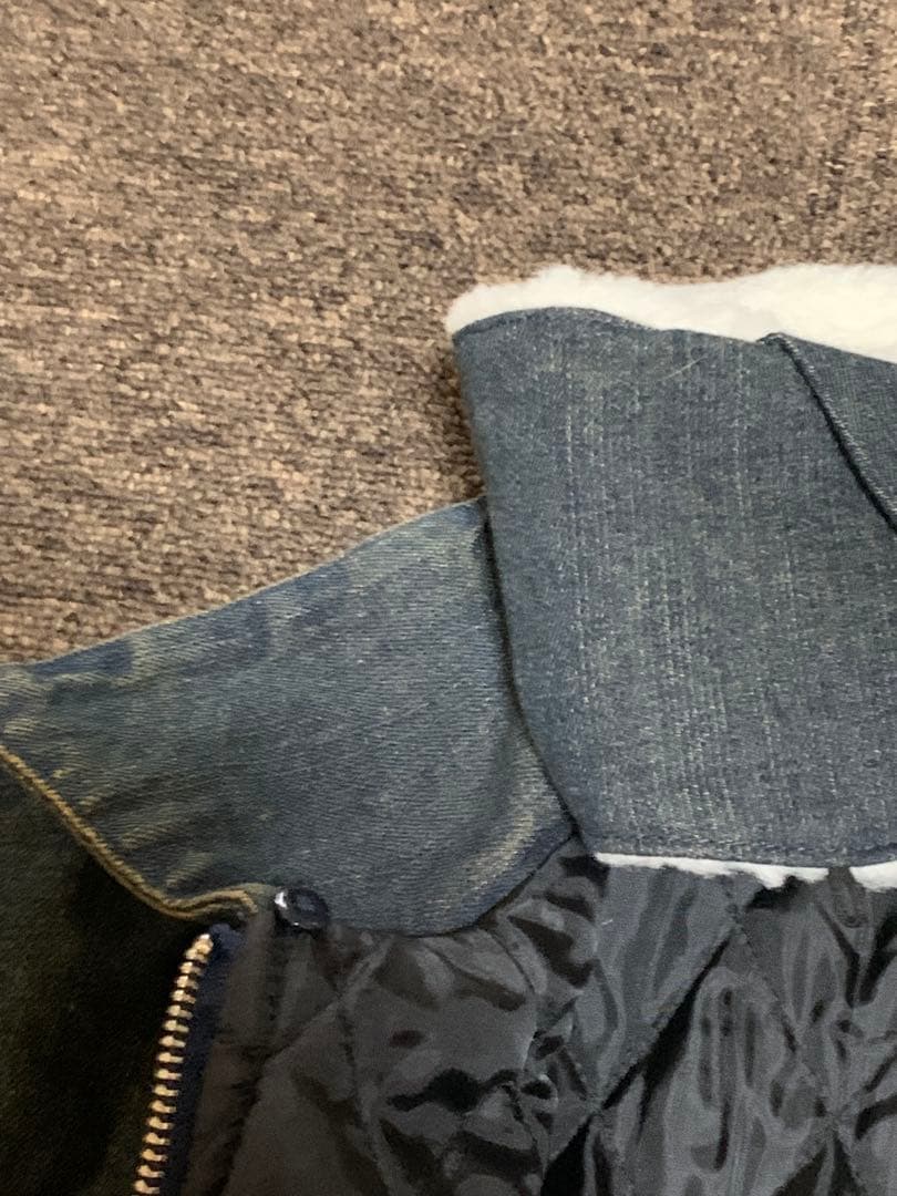 ザッツライフ（That’s Life）☆ デニム フリース襟 ジャケット