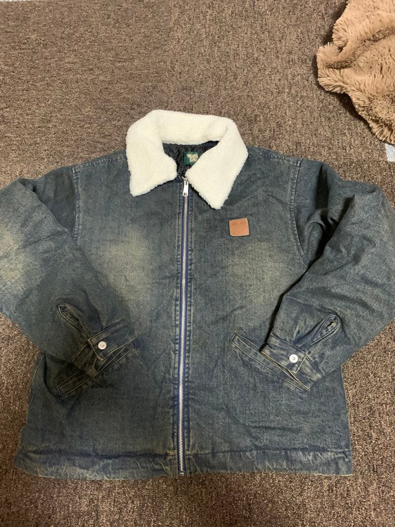 ザッツライフ（That’s Life）☆ デニム フリース襟 ジャケット