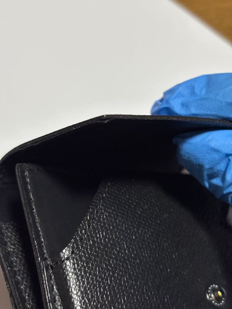 【美品】アブラサス小さい財布 ブラック