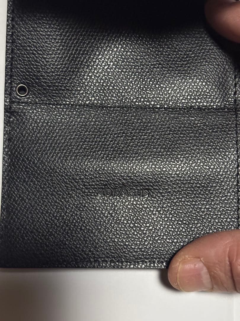 【美品】アブラサス小さい財布 ブラック
