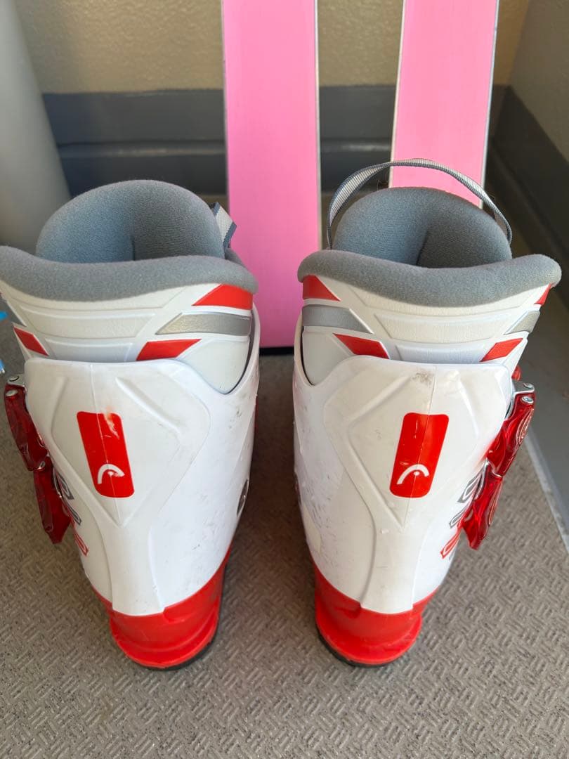 スキーセット スキー130、ブーツ23cm、ストック