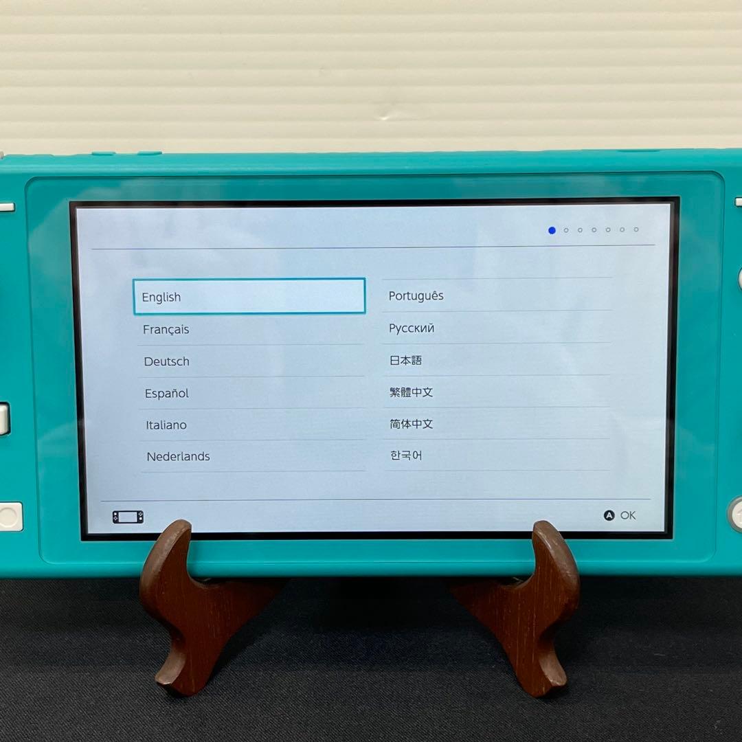 ジャンク【基本動作確認済み】Nintendo Switch Lite　ターコイズ