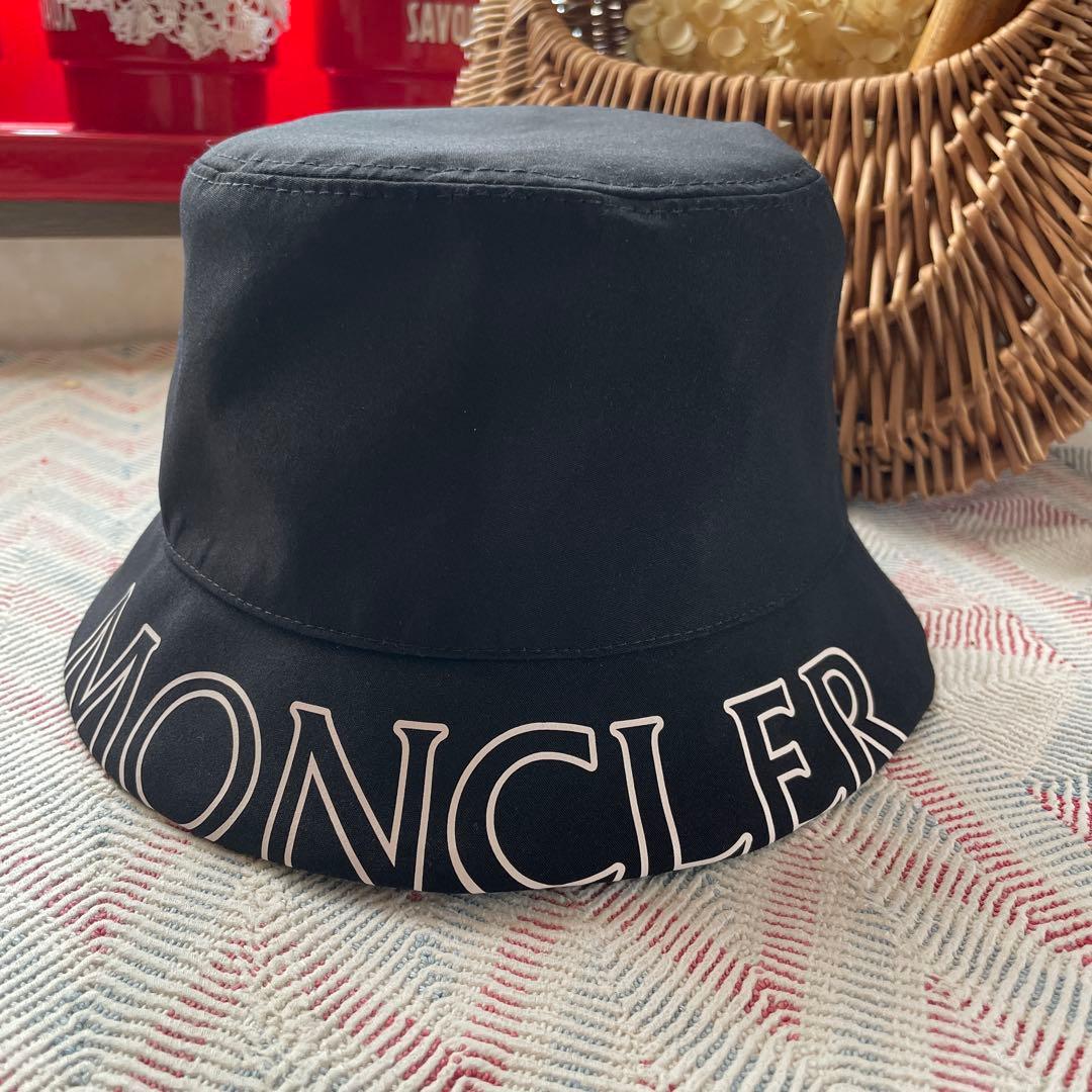 MONCLER モンクレール バケット ハット 黒 ブラック S