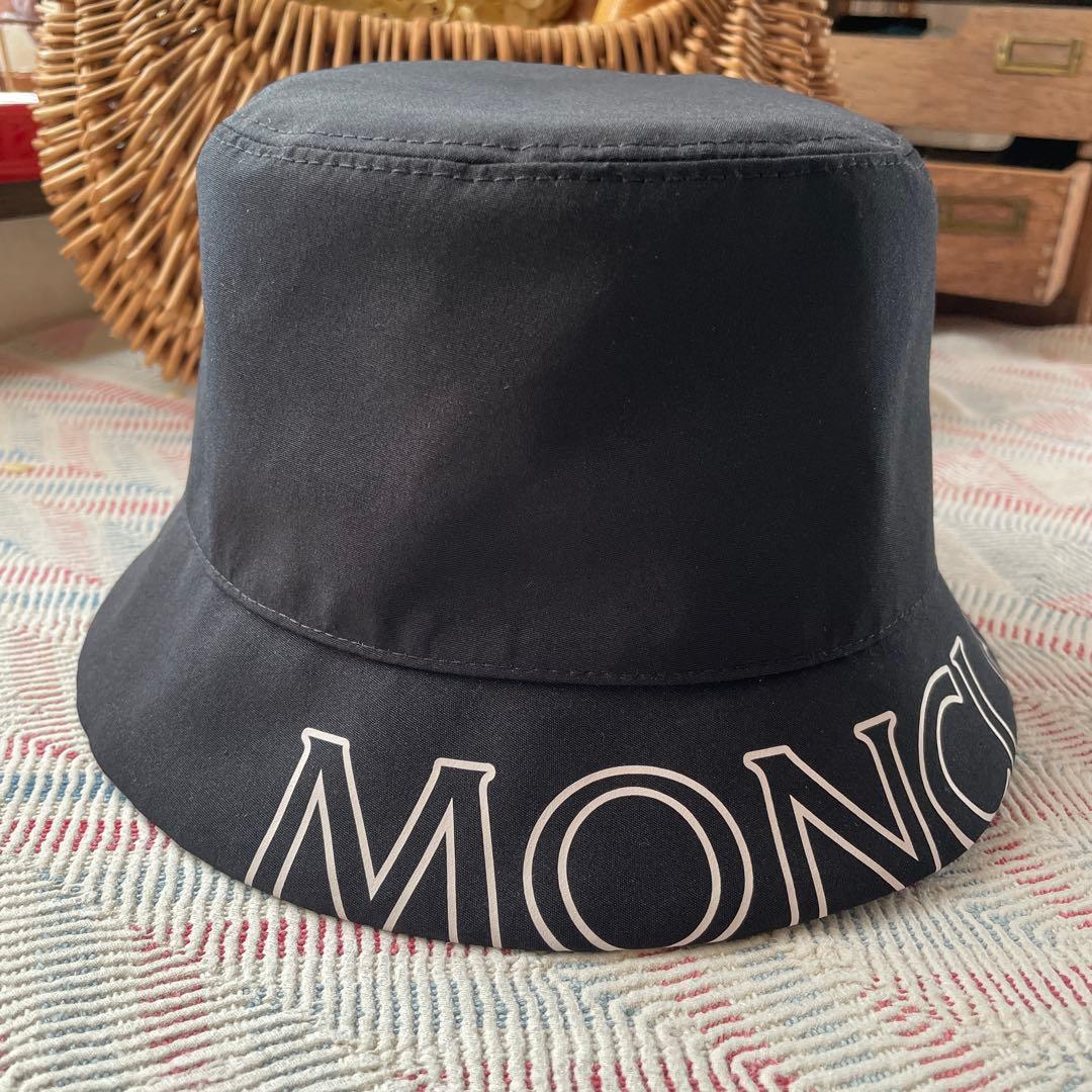 MONCLER モンクレール バケット ハット 黒 ブラック S