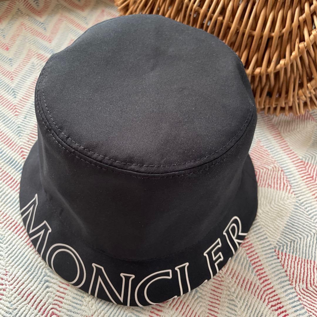 MONCLER モンクレール バケット ハット 黒 ブラック S
