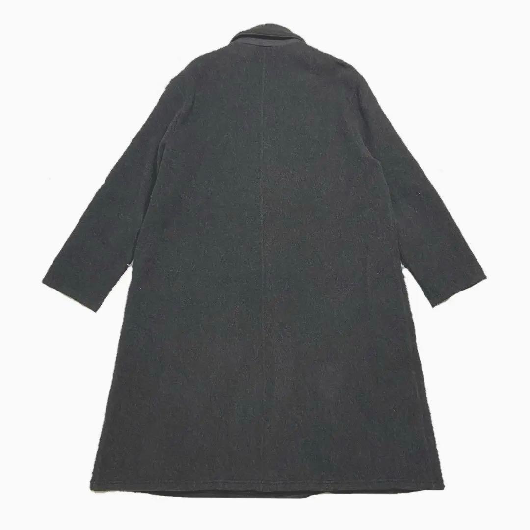 ジョルジオアルマーニ　Giorgio Armani 黒 チェスターコート メンズ