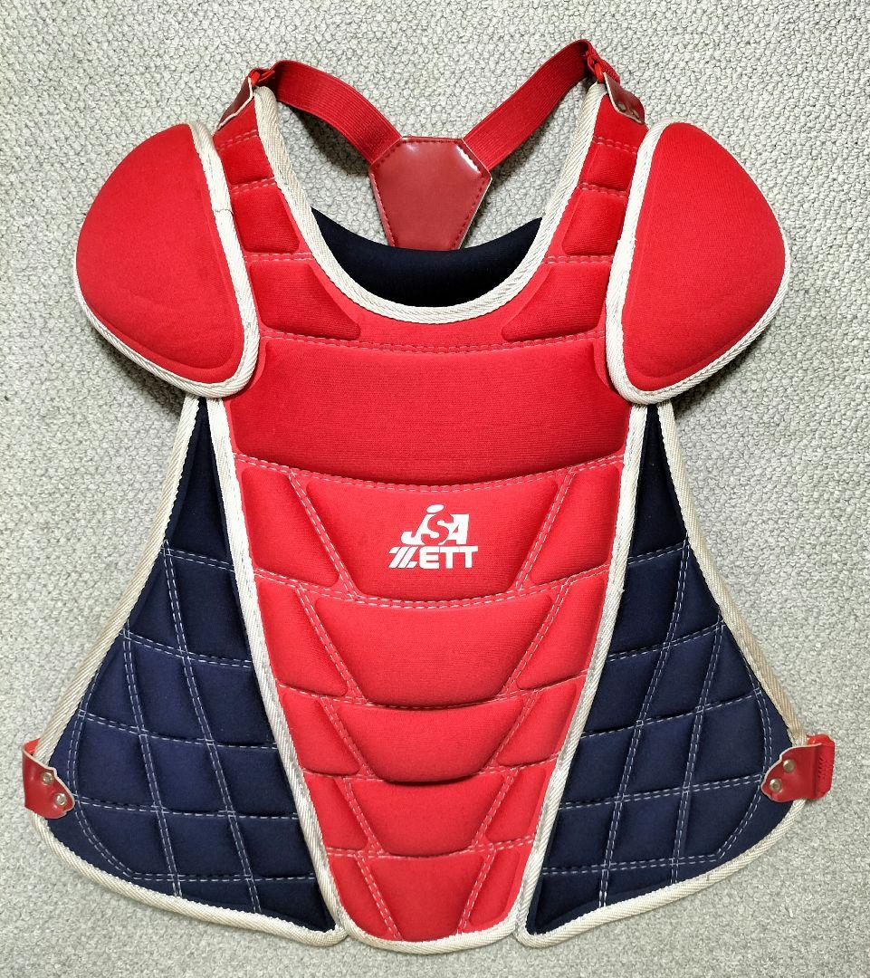 JSA ZETT ソフトボール　キャッチャー防具3点セット