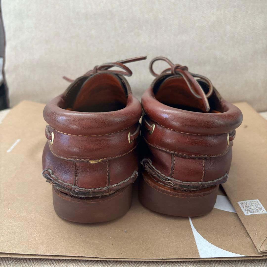 Timberland 3eye classic バーガンディー　モカシン　8