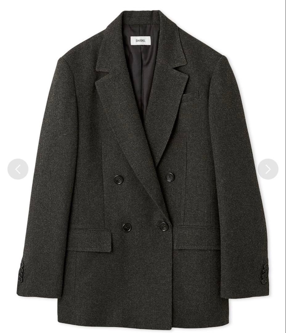 SNIDEL オーバーサイズウールジャケット