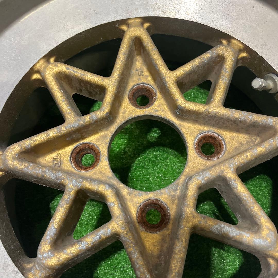 テクノレーシング　14インチ　6.5J 114.3-4H 2本 当時物！