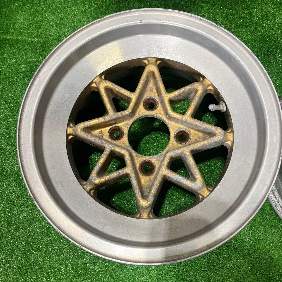 テクノレーシング　14インチ　6.5J 114.3-4H 2本 当時物！