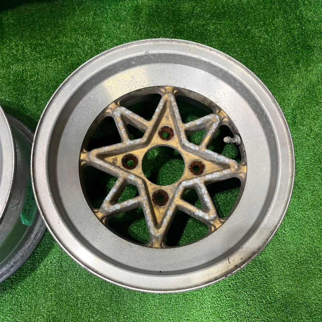 テクノレーシング　14インチ　6.5J 114.3-4H 2本 当時物！