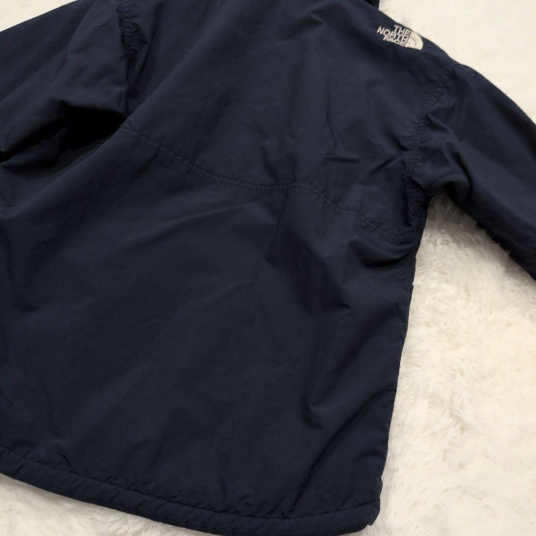 ザ・ノースフェイス コンパクトノマド ナイロンジャケット ネイビー キッズ