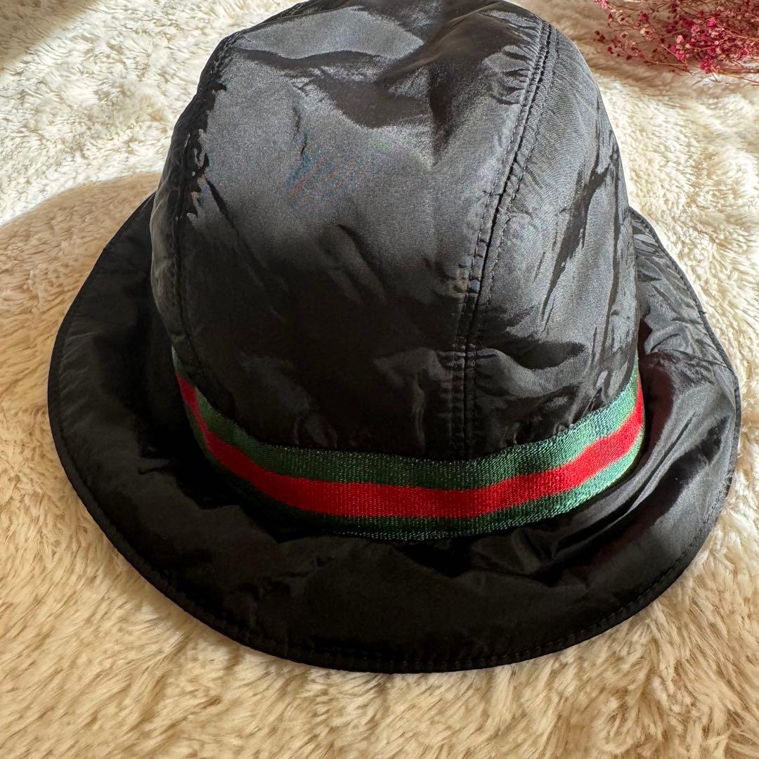 GUCCI グッチ シェリーライン サファリハット バケツハット