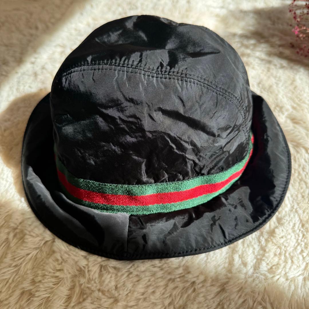 GUCCI グッチ シェリーライン サファリハット バケツハット