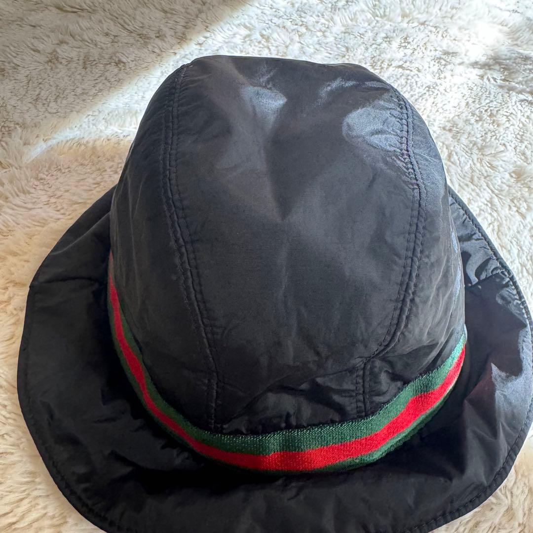 GUCCI グッチ シェリーライン サファリハット バケツハット