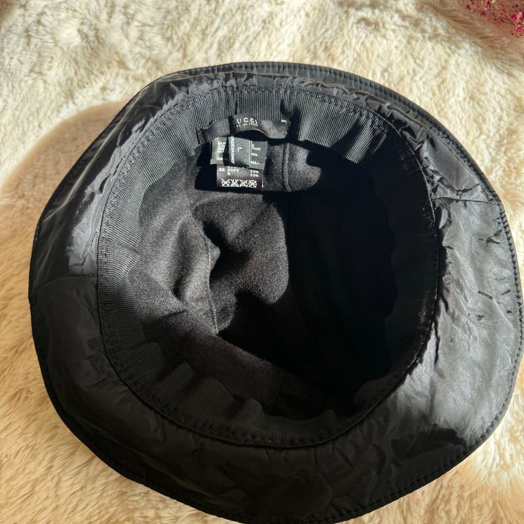 GUCCI グッチ シェリーライン サファリハット バケツハット