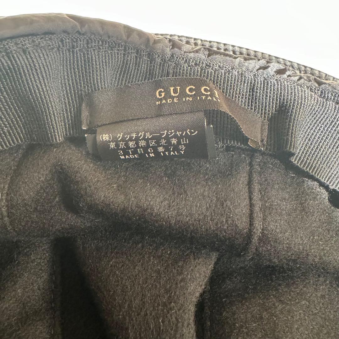 GUCCI グッチ シェリーライン サファリハット バケツハット